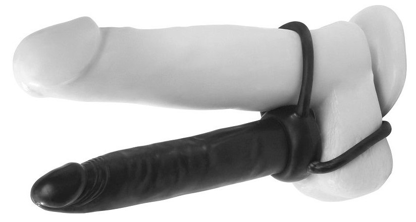 Malé připínací dildo na dvojtou penetraci